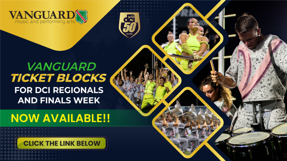 DCI Ticket Blocks Are Live! Santa Clara Vanguard