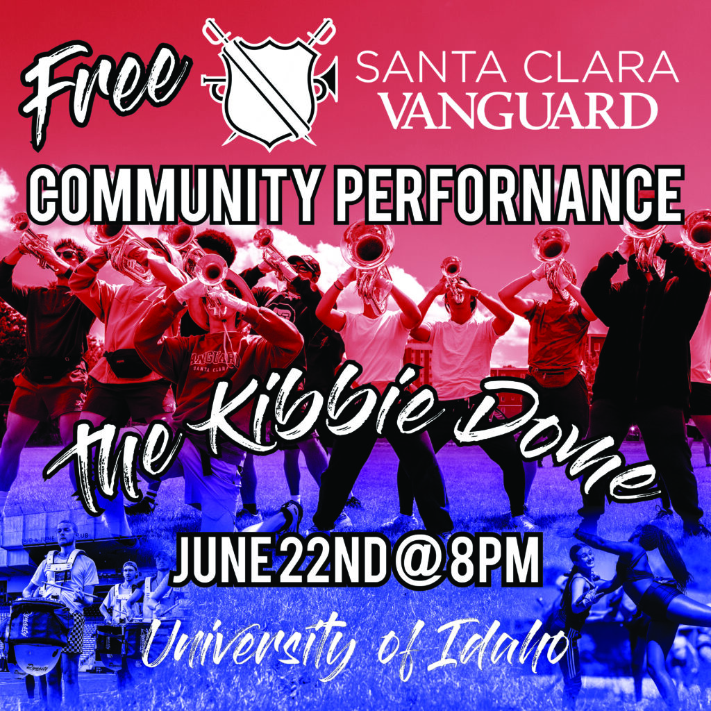 Community Performance - Moscow Idaho - Kibbie Dome - Santa Clara Vanguard